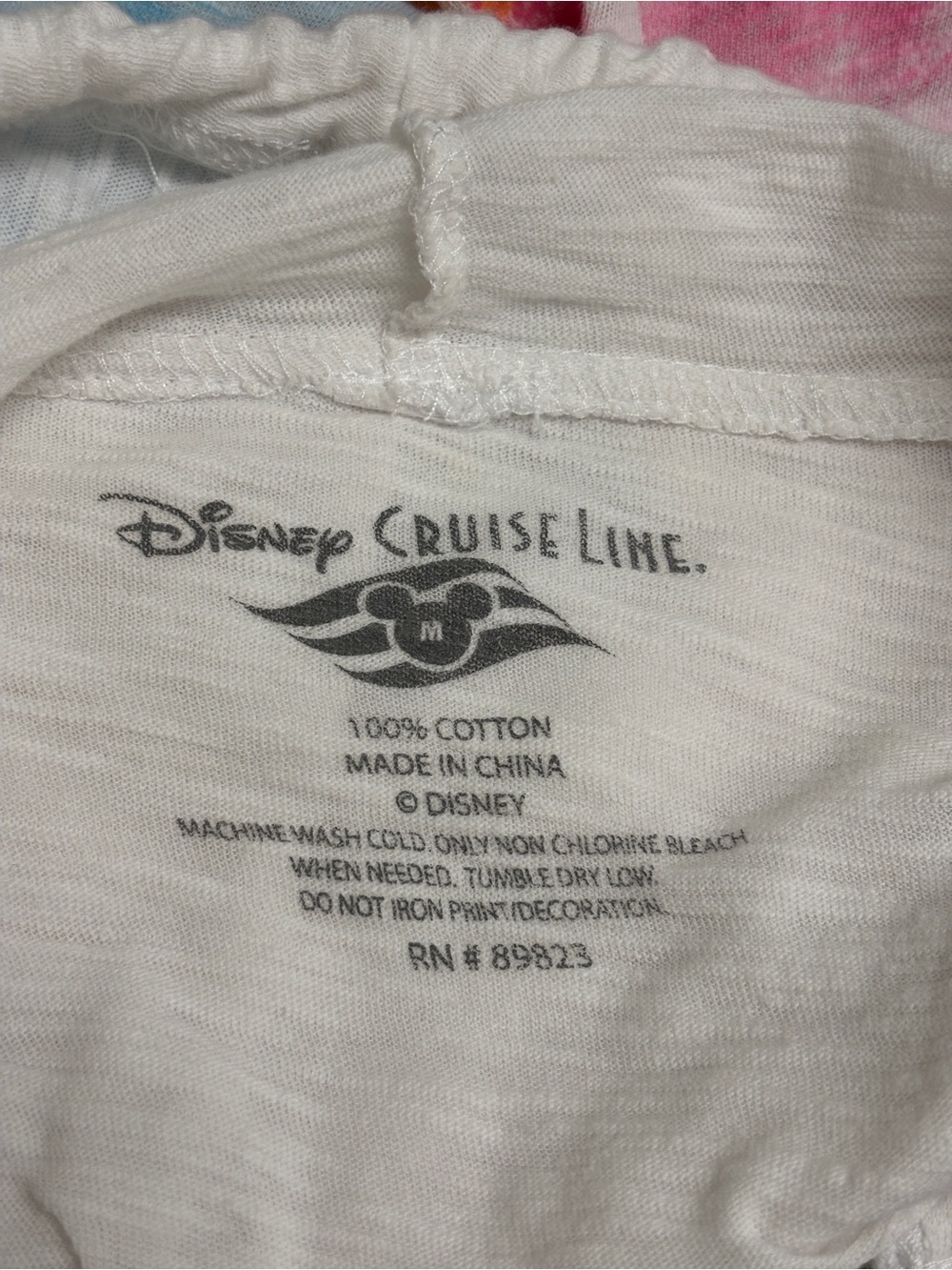 Disney Cruise Line | Castaway Cay Bahamas | Floral Zip Hoodie | Medium - Picture 3 of 4